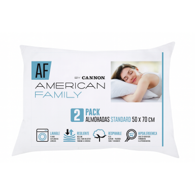 Pack 2 almohadas Cannon Almohadas