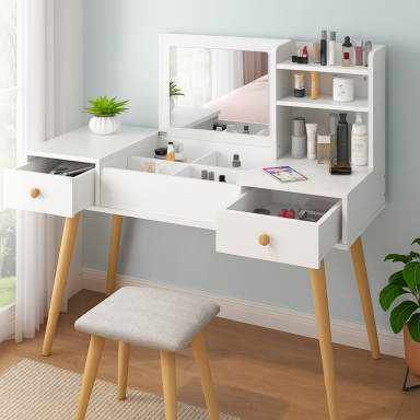 Escritorio tocador blanco Belleza