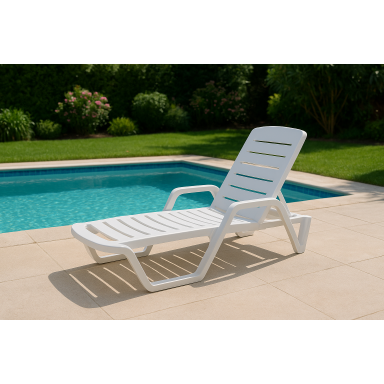 Reposera cabo blanco Reyplast Juegos de Terraza