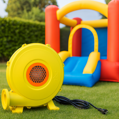 Inflador Para Castillo Inflable de 550W Juegos