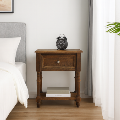 Velador Provenza Madera 1 cajon Veladores