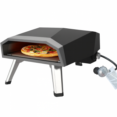Horno de Pizza a Gas Portatil 62 x 40 x 30cms Cocina