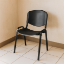 Silla Iso Negra Sillas
