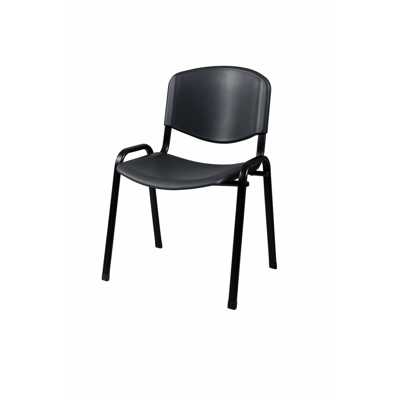 Silla Iso Negra Sillas