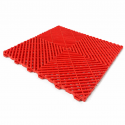 Piso Encastrable Plástico Garaje Autolavado Taller Detailing caja 6 unidades Rojo Herramientas