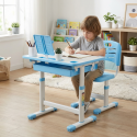 Escritorio + Silla Ergonomica para niños Azul Escritorios