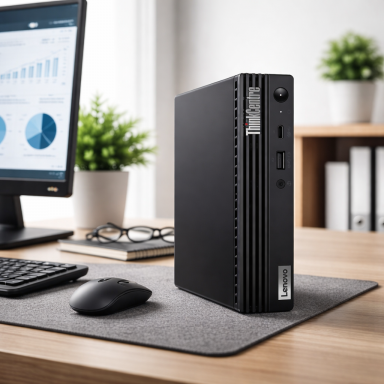 Desktop Lenovo Thinkcentre M70Q Tiny Intel Core i3-10100T 16GB RAM 512GB SSD Notebooks