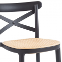 Taburete Piso de Bar Crossback 77cm Sillas Bar