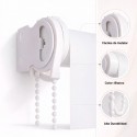 Cortina Roller Black Out Blanco Volgen Cortinas