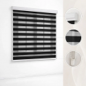 Cortina Roller Duo Negra Biancobelo Cortinas