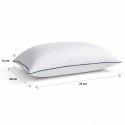 Almohadas Viscoelasticas relleno sintetico Biancobelo. Pack dos unidades. Almohadas