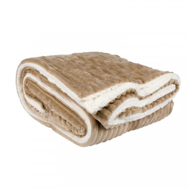 Frazada Térmica Toscana Beige King Frazadas