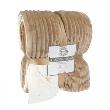 Frazada Térmica Toscana Beige King Frazadas