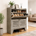 Zapatero Toledo Grey Muebles de Dormitorio