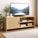 Rack de Tv Savanna Rattan Inicio