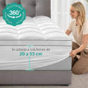Cubrecolchon Topper Ultra Plush 2 Plazas Cubre Colchón