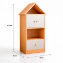 Estantería Madera Organizadora Para Niños Niños