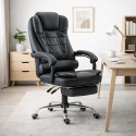 Silla Ejecutiva Masajeadora Negra Sillas
