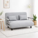 Sofa Cama Extendible Gris Light Linen Sofás