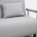 Sofa Cama Extendible Gris Light Linen Sofás