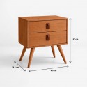 Velador Woodline Style Veladores