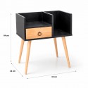 Velador Wooden Modern Veladores