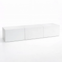 Rack TV Flotante Napoles Blanco Racks TV