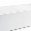 Rack TV Flotante Napoles Blanco Racks TV