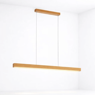Lampara techo led Camacho wood Iluminación
