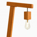 Lampara de Pie Madera Pelicano Iluminación
