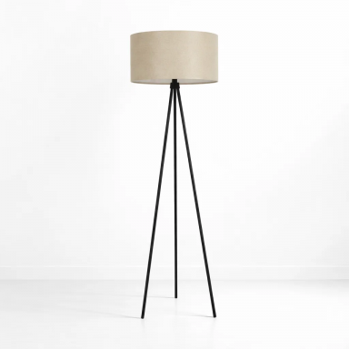 Lampara Tripode Beige 101 Iluminación