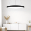Lampara led 45w colgante 3000k modelo brihaspati redonda cerrada konnergie Iluminación