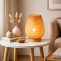 Lampara de Mesa Bamboo 30cm Iluminación