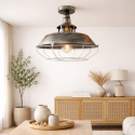Lampara Colgante Milan Silver Iluminación
