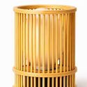 Lampara de mesa Bamboo cilindrica Iluminación