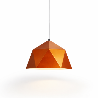 Lampara Minimal Barlad Orange Iluminación