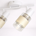 Apliqué blanco doble porta e14 led Konnergie Iluminación