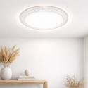 Lámpara led sobrepuesta 24+24w redonda 26cm aspi i 3000k-4000k-6000k Iluminación