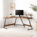 Escritorio esquinero madera Yesker Escritorios