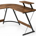 Escritorio esquinero madera Yesker Escritorios
