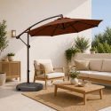 Quitasol Lateral 3M Terraluxe Café Terraza y Jardin