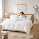 Plumon Pluma Pecho de Ganso Biancobelo Ropa de Cama
