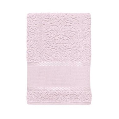 Toalla Visita para Bordar Karsten Melina II Rosa 30x45 cm Algodón Personalizable Toallas
