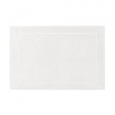 Piso de Baño Karsten Juliet Blanco 48x70 cm 680g Algodón Alta Absorción Hotelero Alfombras