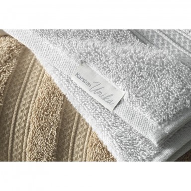 Sábana de Baño Karsten Unika Beige 86x150 500gr Toallas