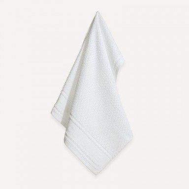 Paño de Cocina Karsten Collins Blanco 47x65 cm Algodón Absorbente Textura Panal Cocina