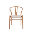 Silla Wishbone Madera y Hilo de cuerda - Natural Comedor y Estar