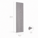 Piso vinilico SPC caja 12 unidades madera 2,69m2 122x184cm 4mm espesor Inicio