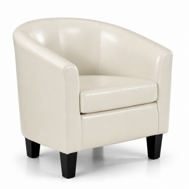 Sitial Poltrona Bilbao Crema Sofás