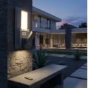 Luminaria Solar Con Sensor De Movimiento Monocristalina 200W modelo Epsilon 2 Iluminación exterior